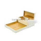 Eco Friendly Golden Lacquered Decorative Tray thumbnail-5