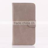 High Quality Crazy-horse PU Card Bumper/pocket Cell Phone Case for HTC thumbnail-2