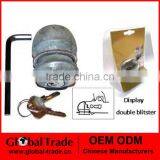 Universal Hitchlock Trailer Hitch Coupling Lock Tow Ball Lock Caravan Lock 50mm A1987 thumbnail-1