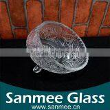 Small Size Butterfly Patterns Glass Ice Cream Cups thumbnail-2