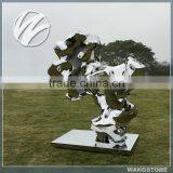 Modern Stainless Steel Garden Abstract Metal Sculpture thumbnail-1