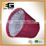 Red Rattan Garden Planter/ Storage Baskets/Bathroom Basket thumbnail-6