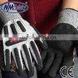 NMSAFETY Cut Resistant Black Mechanic Working Gloves thumbnail-1