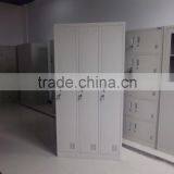 High Quality Three-door Steel Wardrobe for Sale thumbnail-2