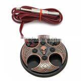 Pro1 Newest Tattoo Foot Pedal Switch Skull Style Power Supply Machine Cilp Cord thumbnail-1