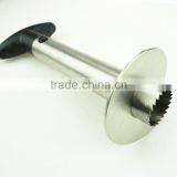 42061 Easy Cooking Tool Stainless Steel Pineapple Peeler Corer Slicer With Colorful Handles thumbnail-2