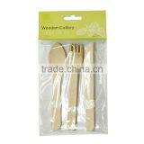 Eco-friendly Disposable Wood Cutlery Set thumbnail-2