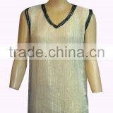 Georgette Lurex Tunic