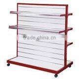 A Amazing Slatwall Display Wooden Corner Shelf Supermarket Shelf thumbnail-5