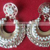 Silver Tone Dangler EARRINGS thumbnail-1