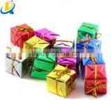Newest Colorful Christmas Tree Ornaments Hanging Small Gift Package thumbnail-4