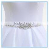 Elegant Vintage Handmade Appliqued Wedding Dress Ball Gown Beading thumbnail-4
