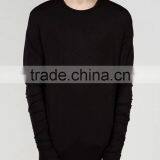 2016 Summer Long Sleeve t Shirt Extended t Shirt Sport Hip Hop Oversized t Shirt Streetwear Loose Tee Shirt thumbnail-6