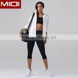 2017 Long Sleeve Hoodes Yoga Tops Gym Sport Jacket Fitness Wear for Women thumbnail-3