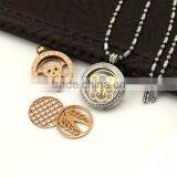 Gold 33MM Coin Dream Peace Faith Love Angel Coin Round Disc Charm thumbnail-2