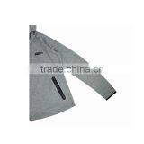 Women Grey Plus Size Outerwear Pullover Hoodie Sweater thumbnail-3