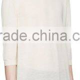 Fashionable New Design Half Sleeve Mens Long Cashmere Solid Color Sweaters thumbnail-2