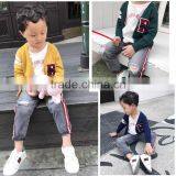 1-7 Years 2017 New Wholesale Cotton Full Sleeves V-Neck Knitting Baby Boys Girls Coats (pick Size Color) thumbnail-5
