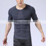Mens Seamless Sport Compression T-shirt thumbnail-4