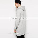 Men Fashion Side Zip To Hem Design Fleece Pullover Men Hoodies And Sweatshirts Long Shirt Clothing Men thumbnail-3