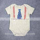 Short Sleeve Cartoon Printing Wholesale Baby Romper Gift Set thumbnail-4