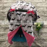 2016 New Free Shipping Baby Car Seat Canopy Cover Infant Children Animal Deer Dinosaur Owl Carseat Cover Baby Canopies thumbnail-1