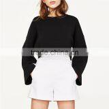 Summer Hot Sale Simple Design High Waisted Shorts With Side Pockets thumbnail-3