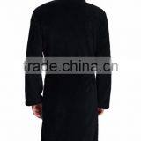 Luxury Men's Thermal Coral Fleece Bathrobe Dressing Gown thumbnail-5