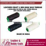 Leading Manufacturer and Exporter of Wax Thread for Leather Craft