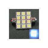T10X36-12 SMD LED LIGHT, LED LAMP, WHITE-LED0034