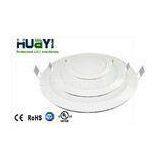 High Brightness 5500k 1200lm 15W Recessed Round LED Panel Lights For Office thumbnail-1