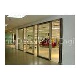 Office Folding Glass Block Partition Walls 680 / 1230 Width 2000 / 4500 Height