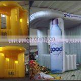 Yellow Advertising Inflatable Booth For Promotional,Exhibition Inflatable Booth Kiosk thumbnail-2