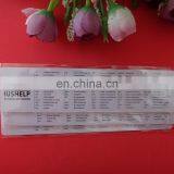 2016 Hot Sale New Products Plastic Flexible Scale PP/PVC Ruler thumbnail-1