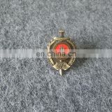 customized Russian logo types factory price lapel pin for promotion