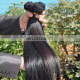 India 100% Virgin Indian Remy Hair Weft Machine Made Human Hair Weave