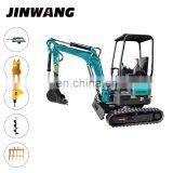 CE Approved Jinwang Mini Excavator Machine Price List in India