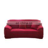 Soft High Stretch Solid Sofa Slipcover Machine Washable Spandex Sofa Covers thumbnail-2