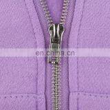 Custom Logo Women's Crop Top Long Sleeve Sweatshirts Zip Jacket Hoodies thumbnail-6