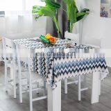 Best Price Good Quality All Over Print Cotton Linen Waterproof Picnic Party Dinner Fancy Table Cloth thumbnail-3