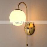 High Quality Decoration Indoor Modern Fancy Glass Ball Wall Lamp thumbnail-2