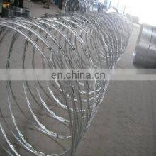 High Carbon Galvanized Steel Concertina Razor Barded Wire With Low Price thumbnail-5