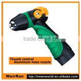 (10141) Garden Spray Gun 8 Function Thumb Control Heavy Duty Hose Nozzle thumbnail-1