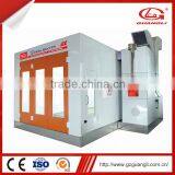 Sandwich style panel 14 kw outdoor car spray booth oven