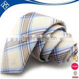Tartan Narrow Neck Tie in Polyester thumbnail-4