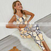 High Quality Wholesale Yoga Set Fitness Outfit Women Sets Yoga Set Clothes Active Wear Sexy Sport Fitness Clothing thumbnail-1