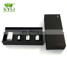 Custom Black Cardboard Cosmetic Perfume Subscription Box Essence Oil Packaging thumbnail-2