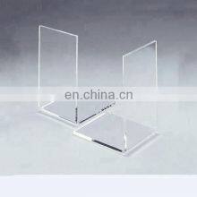 Стена для крепления книжного полки, письменный стол, книжные опоры. Пара прозрачных акриловых пластиковых книжных опор thumbnail-2