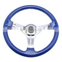 Racing Car Drift Steering Wheel Black, JDM Racing Steering Wheel thumbnail-2
