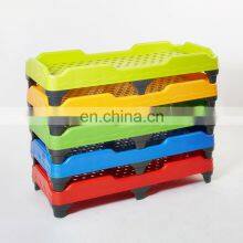 Cheap School Furniture Plastic Children Bunk Beds High Qualtity Kindergarten Bed thumbnail-1